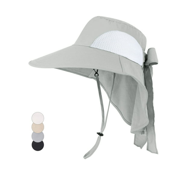Aivtalk Outdoor Sun Hats Fishing Anti-UV 360°Solar Protection Quick Dry Fashion Boonie Summer Bucket Hats Colorblock